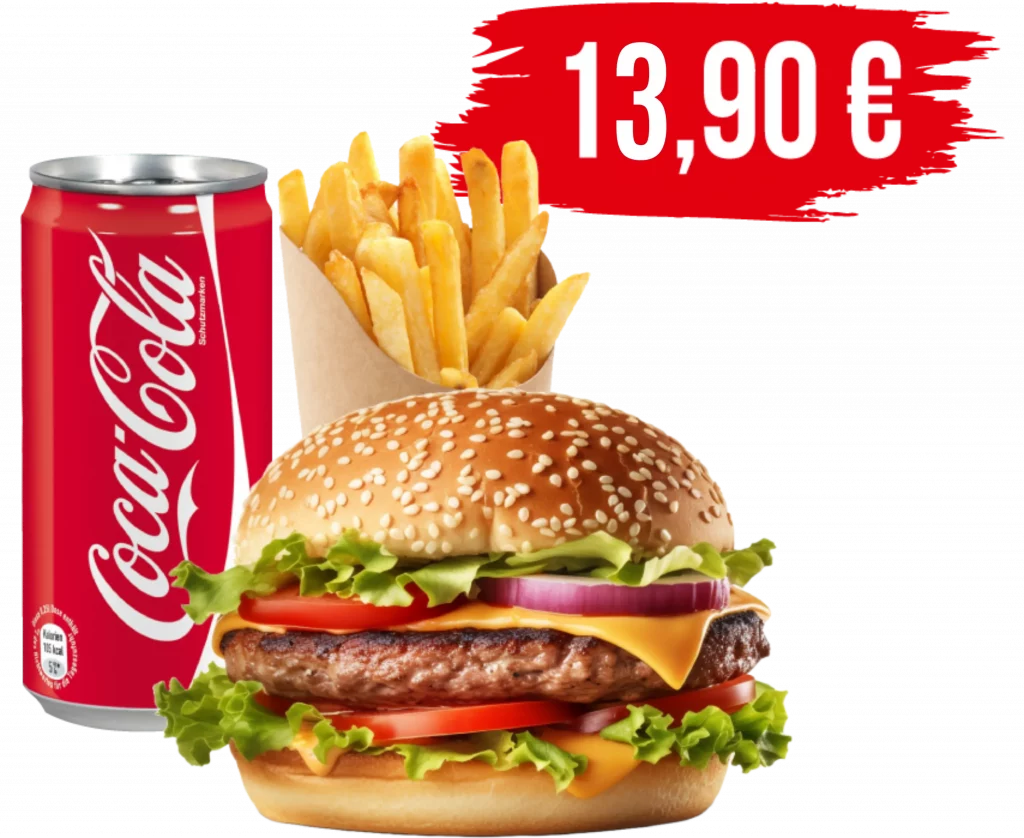 Burger 13.90 euro